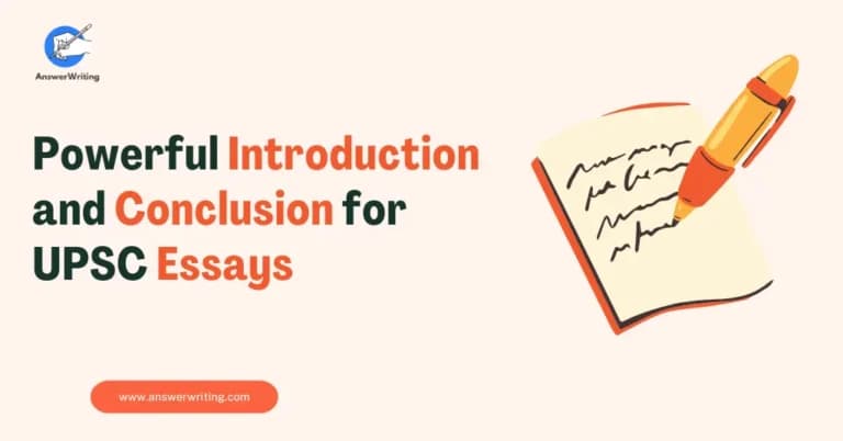 Proweful Introduction and Conclusion for UPSC Essays