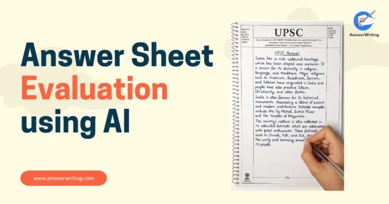 Answer Sheet Evaluation Using AI - AnswerWriting.com