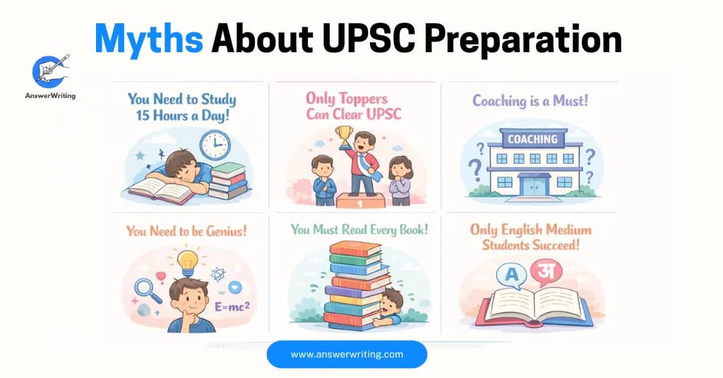 Myths About UPSC Preparation
