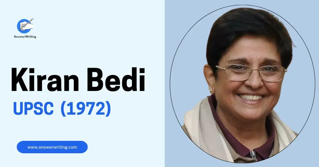 Kiran Bedi: India’s First Woman IPS Officer, Her Journey, and What UPSC Aspirants Must Learn from Her